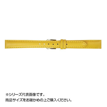 MIMOSA(ミモザ) 時計バンド ベビーカーフKC 12mm イエロー (美錠:金) CKC-Y12