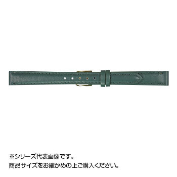 MIMOSA(ミモザ) 時計バンド ベビーカーフKC 12mm グリーン (美錠:金) CKC-G12