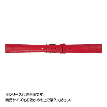 MIMOSA(ミモザ) 時計バンド ベビーカーフKC 13mm レッド (美錠:金) CKC-R13