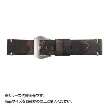 Emitta(エミッタ) 時計バンド ツヴァイ 22mm コーヒー (美錠:銀) ETP-ZC22