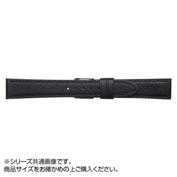 Emitta(エミッタ) 時計バンド ワープロラックス 14mm ブラック (美錠:銀) EW-A14