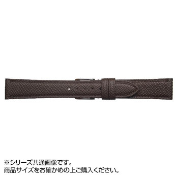 Emitta(エミッタ) 時計バンド ワープロラックス 18mm ダークブラウン (美錠:銀) EW-B18