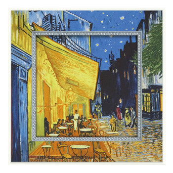 ユーパワー ビッグアート ～ミュージアム アート コレクション～ ゴッホ「夜のカフェテラス」 BA-05011