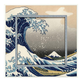 ユーパワー ビッグアート ～ミュージアム アート コレクション～ 葛飾 北斎「神奈川沖浪裏」 BA-05020