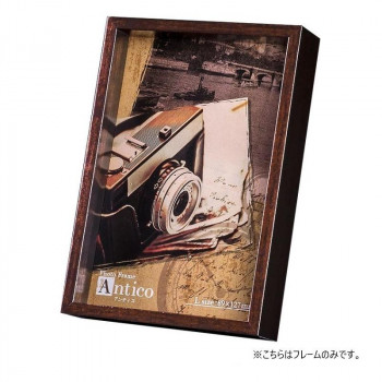 ナカバヤシ　アンティコ　インテリアフレーム　L　ブラウン　F-TP-101-BR
