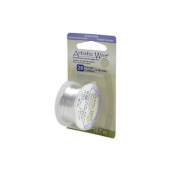 Artistic Wire(アーティスティックワイヤー) ノンターニッシュシルバー 0.3mm×約13.7m 28