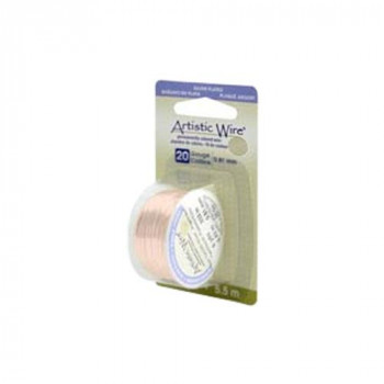 Artistic Wire(アーティスティックワイヤー) ローズゴールド 0.81mm×約5.5m 20