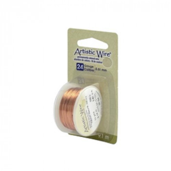 Artistic Wire(アーティスティックワイヤー) ナチュラル 0.5mm×約9.1m 24