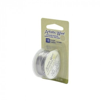 Artistic Wire(アーティスティックワイヤー) ステンレススチール 1.0mm×約3.7m 18