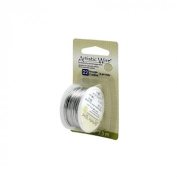 Artistic Wire(アーティスティックワイヤー) ステンレススチール 0.64mm×約7.3m 22