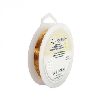 Artistic Wire(アーティスティックワイヤー) ロングスプールス(業務用) ノンターニッシュブラス 0.4mm×約96m 26