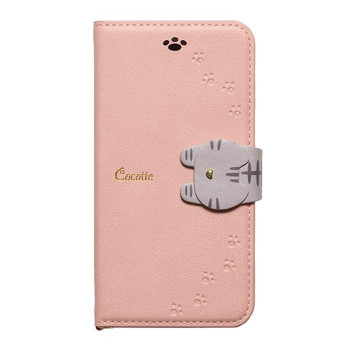 Cocotte iPhone8/7/6s兼用手帳型スマホケース iP7-COT03 ピンクベージュ