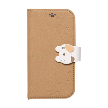 Cocotte らくらくスマートフォンme F-01L専用手帳型スマホケース RKF-COT05 ベージュ