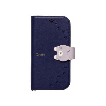 Cocotte・らくらくスマートフォンme・F-01L専用手帳型スマホケース・RKF-COT06・ネイビー