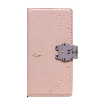 Cocotte マルチタイプ手帳型ケース L-size ML-L-COT03 ピンクベージュ