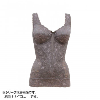 TAMURA Yauco 総レース多機能ボディシェーパー TYP90 モカ L-TYP90-008-L