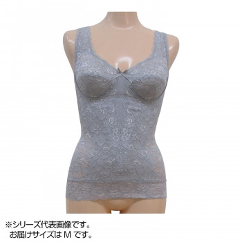 TAMURA Yauco 総レース多機能ボディシェーパー TYP90 パウダーグレー M-TYP90-224-M