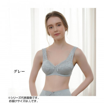 TAMURA EPARINA レディメイクブラジャー TPB17 グレーL-TPB17-224-L