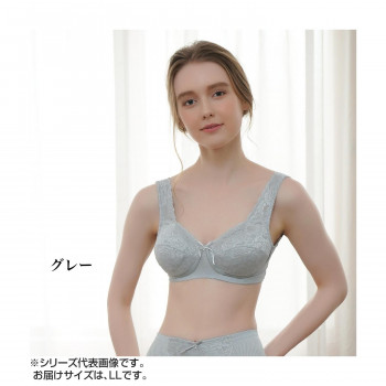 TAMURA EPARINA レディメイクブラジャー TPB17 グレーLL-TPB17-224-LL
