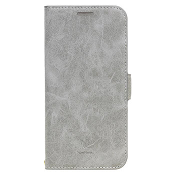 Style Natural iPhone 12Pro/12 専用手帳型スマホケース iP20_61-VS01 グレー