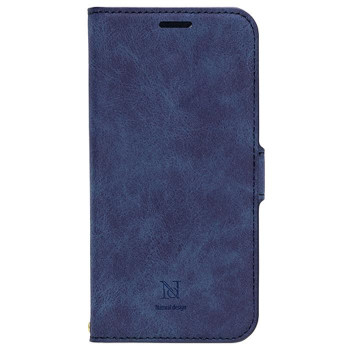 Style Natural iPhone 12Pro/12 専用手帳型スマホケース iP20_61-VS07 ブルー