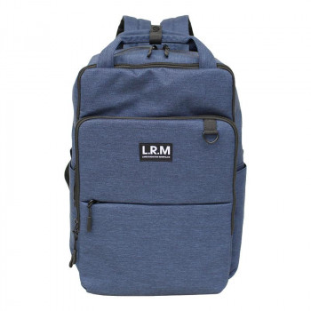 L.R.M 10ポケット スクエア3層リュック CMK19-0541 ネイビー