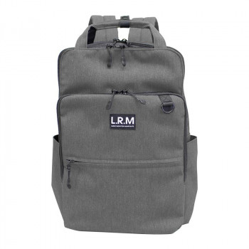 L.R.M 10ポケット スクエア3層リュック CMK19-0541 グレー