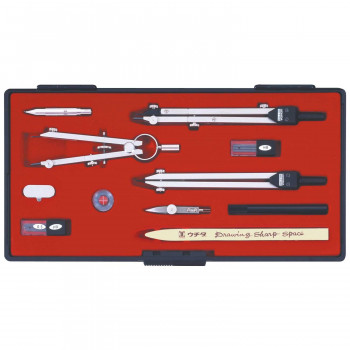 KD型製図器　SE　13品組A　烏口抜き　1-730-7306