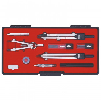 KD型製図器　SE　12品組B　1-730-7024