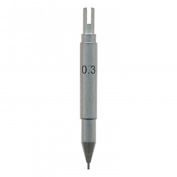 KD型製図器　部品　ノック式アタッチメント　0.3mm　L　011-0048