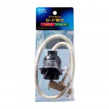 ELPA(エルパ)　コードセット　セード取付タイプ　KP-SE26H(W)