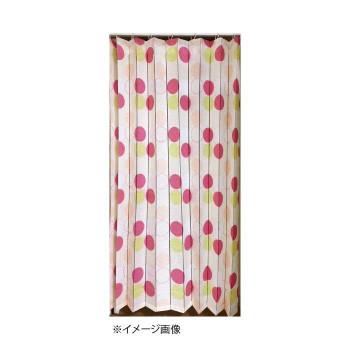 アコーディオン間仕切り約140×170cm サークルPK M5366