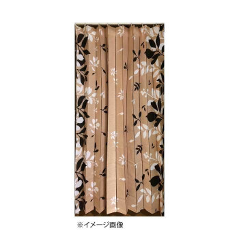 アコーディオン間仕切り約140×170cm リーフBE M5361