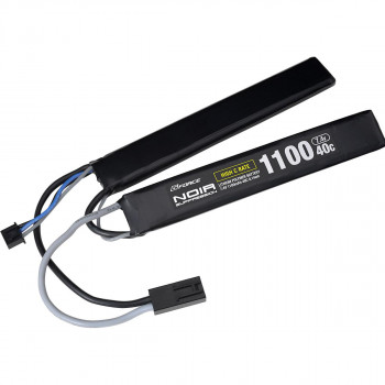 G-FORCE ジーフォース Noir Suppression LiPo 7.4V 1100mAh 40C SOPMOD対応 サドルパック GFG932