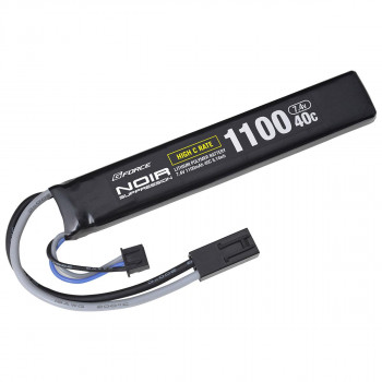 G-FORCE ジーフォース Noir Suppression LiPo 7.4V 1100mAh 40C ストックイン スティックタイプ GFG933
