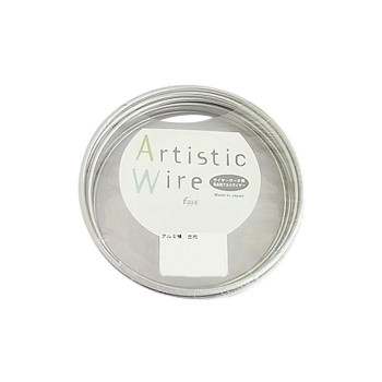 Artistic Wire(アーティスティックワイヤー)　カラーアルミ線　生地　2.5mm×10m
