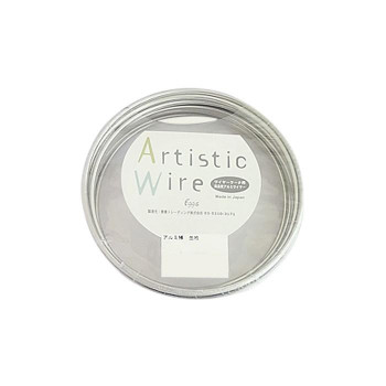 Artistic Wire(アーティスティックワイヤー)　カラーアルミ線　生地　3.5mm×10m