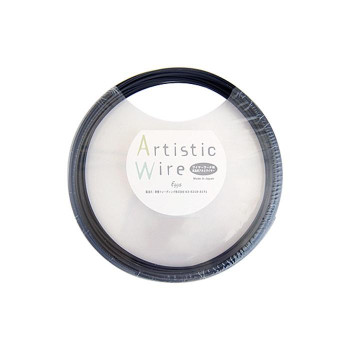 Artistic Wire(アーティスティックワイヤー)　カラーアルミ線　ブラック　2.0mm×10m