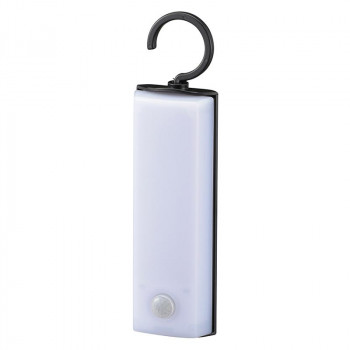 OHM LEDセンサーライト 乾電池式 フック型 LS-B60JF-4