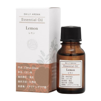 デイリーアロマジャパン　エッセンシャルオイル　ラージ　レモン　10ml　13922