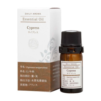 デイリーアロマジャパン　エッセンシャルオイル　ラージ　サイプレス　10ml　13849