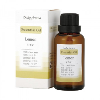 デイリーアロマジャパン　エッセンシャルオイル　レモン　30ml　33657