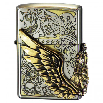 ZIPPO フォーチューンヘッド Ni＆BSコンビネーション古美