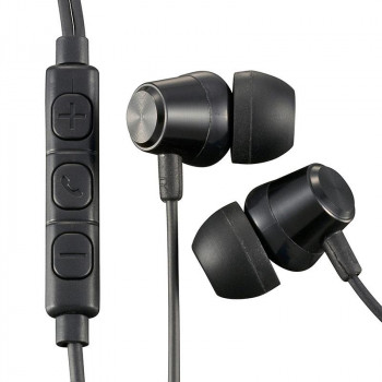 AudioComm スマホ対応ステレオインナーホン ブラック HP-B172N-K