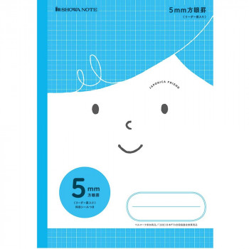 ショウワノート ジャポニカフレンド B5判 MFS-5B 5mm方眼 ブルー 116030500 10冊セット
