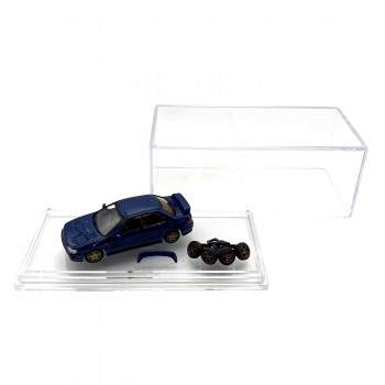 ビーエムクリエイションズ スバル インプレッサ WRX 94  ブルー 右ハンドル 1/64スケール BM64B0058