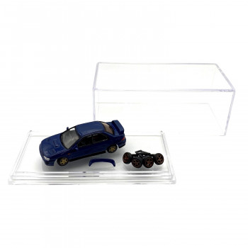 ビーエムクリエイションズ スバル インプレッサ WRX 94  ブルー 左ハンドル 1/64スケール BM64B0059