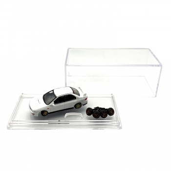 ビーエムクリエイションズ スバル インプレッサ WRX 94  ホワイト 右ハンドル 1/64スケール BM64B0060