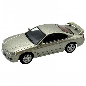 DIECAST MASTERS 日産 シルビア S15 シルバー 左ハンドル 1/64スケール DCDM64012