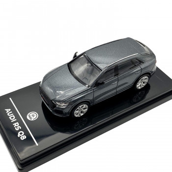 JADI アウディ RS Q8  ナルドグレー 左ハンドル 1/64スケール PGPA55172
